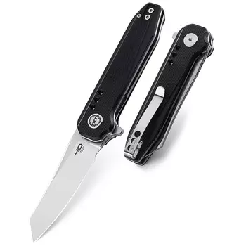 Нож складной Bestech Syntax, сталь 14C28N, рукоять G10, черный