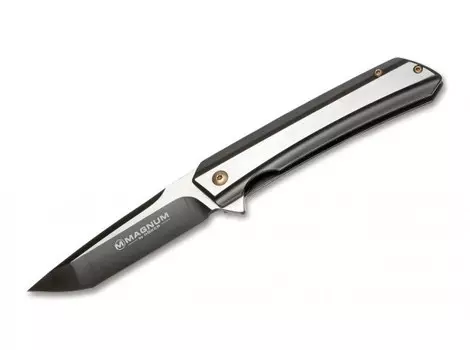 Нож складной Boker Contrast, сталь 440A, рукоять сталь