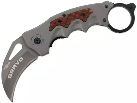 Нож складной керамбит Bravo, сталь 440