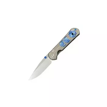 Нож складной Chris Reeve Large Sebenza 21 Unique Graphics L21UN M, сталь CPM-S35VN, рукоять титан