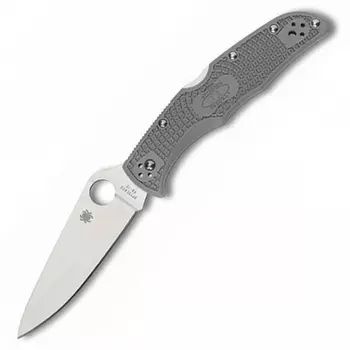 Нож складной Spyderco Endura Flat Ground Gray