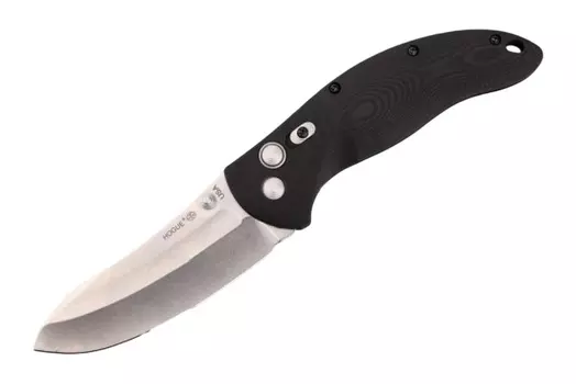 Нож складной EX-04 Stone-Tumbled Upswept Blade, Black G-Mascus® G10 Handle 10.16 см.