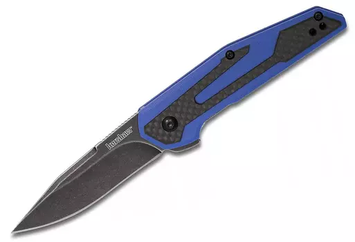 Нож складной Fraxion Kershaw Blue, сталь 8Cr13MOV, рукоять G-10