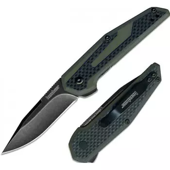 Нож складной Fraxion Kershaw Oliva, сталь 8Cr13MOV, рукоять G-10