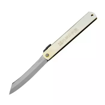 Складной нож Higonokami, сталь AoGami 3 слоя, рукоять нержавеющая сталь