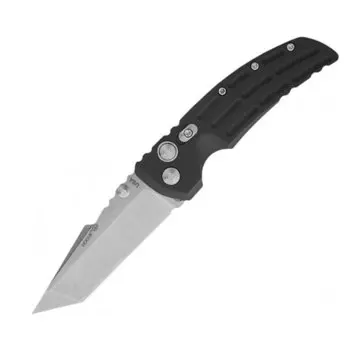 Нож складной Hogue EX-01 Tanto, сталь 154CM Stone Washed, рукоять 6061 T-6 Aluminium, чёрный
