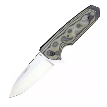 Нож складной Hogue EX-02, сталь 154CM Satin finish, рукоять G-Mascus®, зеленый