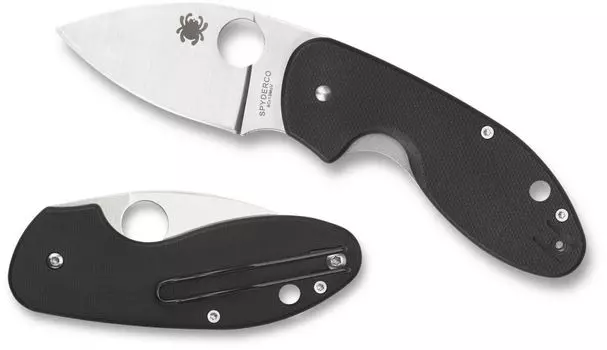 Нож складной Insistent Spyderco, сталь 8Cr13MoV рукоять G10