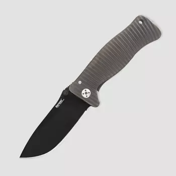 Нож складной LionSteel SR1 BB, сталь Uddeholm Sleipner, рукоять титан