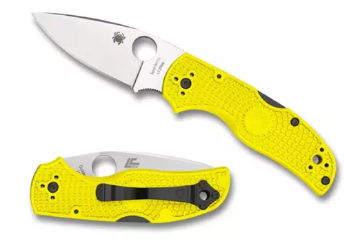 Нож складной Native 5 Spyderco, сталь LC200N, рукоять FRN