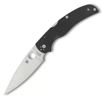 Нож складной NATIVE CHIEF - Spyderco C244GP, сталь Crucible CPM® S30V™ Satin Plain, рукоять стеклотекстолит G10, чёрный