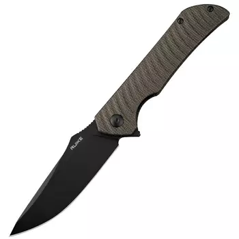 Нож складной Ruike P123-MB, сталь 14C28N, рукоять микарта, хаки