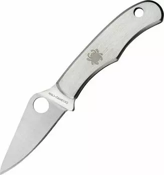 Нож складной Spyderco Bug C133P, сталь 3Cr13, рукоять нержавеющая сталь