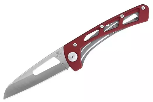 Нож складной Vertex, сталь 420HC, рукоять алюминий красный