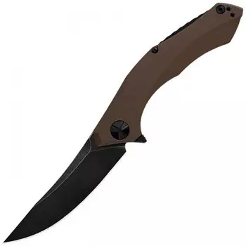 Нож складной ZT 0462TAN сталь S35VN, рукоять Tan G10