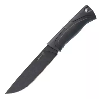 Нож Стерх-2, сталь AUS-8 SW черный, Кизляр