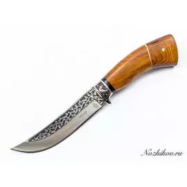 Нож Тигр с узорным клинком