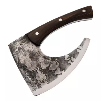 Нож-тяпка для мяса "Мясник" №4, сталь 9ХС, рукоять венге