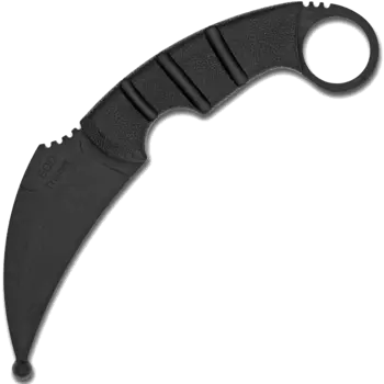 Нож тренировочный Ontario Kerambit Trainer, rubber, black