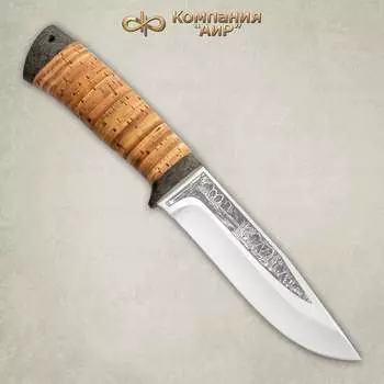 Нож Турист, береста, 100х13м