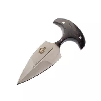 Нож тычковый Пиранья, сталь 65Х13, рукоять венге