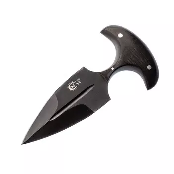 Тычковый нож Пиранья, сталь У8, тактический скрытый нож, рукоять венге