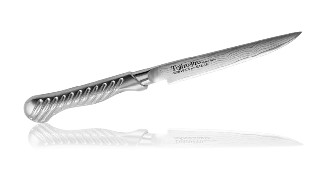 Нож Универсальный Service Knife, Tojiro, FD-702, сталь VG-10, серый