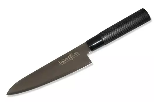 Нож Универсальный ZEN Black, FD-1562, сталь VG-10, чёрный