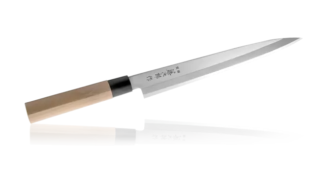 Нож Янаги Japanese Knife, F-1058, сталь AUS-8, коричневый