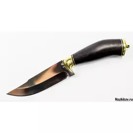 Нож Зенит, сталь дамаск, рукоять граб