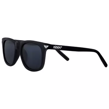 Очки солнцезащитные ZIPPO OB203-1, унисекс, черные, оправа из поликарбоната