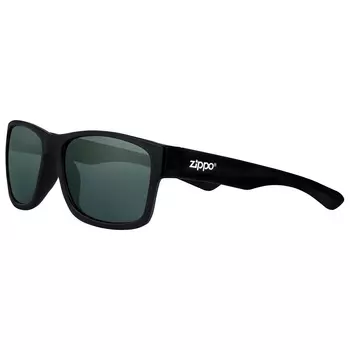 Очки солнцезащитные ZIPPO OB217-4, унисекс, черные, оправа из поликарбоната