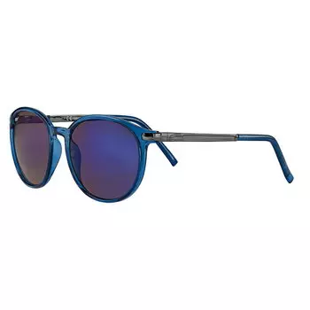 Очки солнцезащитные ZIPPO OB59-01, женские, синие, оправа из поликарбоната и металла
