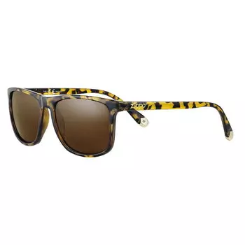 Очки солнцезащитные ZIPPO OB77-03, унисекс, жёлтые, оправа из поликарбоната