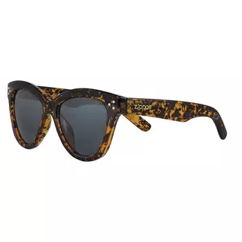 Очки солнцезащитные ZIPPO OB85-05, женские, коричневые, оправа, линзы и дужки из поликарбоната