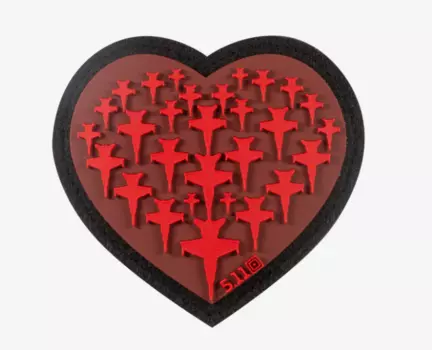 Патч Airplane Heart, 5.11 Tactical