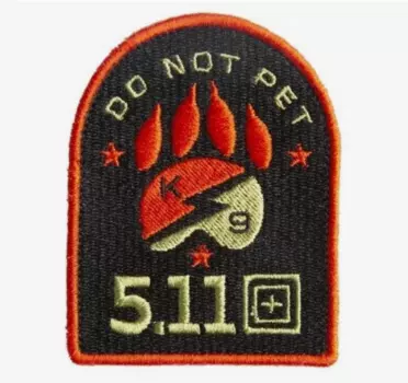 Патч Do not pet, 5.11 Tactical