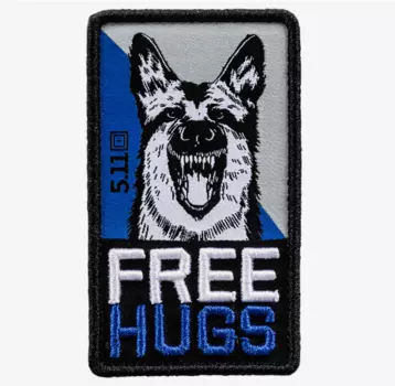Патч Free Hugs, 5.11 Tactical