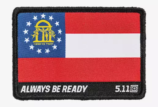 Патч Georgia state Flag, 5.11 Tactical