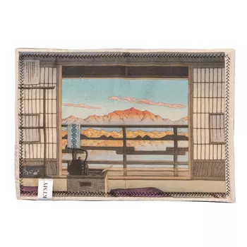 Платок EDC Kawase Tea, Knife to meet you