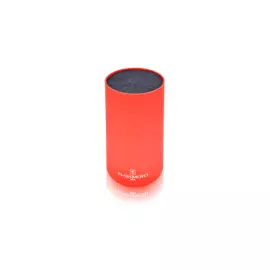 Подставка для ножей круглая HATAMOTO COLOR, PWBS-15D-RED, красная, пластик