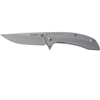 Полуавтоматический складной нож Kershaw Shroud, сталь 8Cr13MoV, рукоять нержавеющая сталь