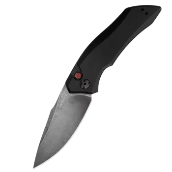 Полуавтоматический складной нож Kershaw Launch 1, сталь Crucible CPM® 154, рукоять анодированный алюминий, чёрный