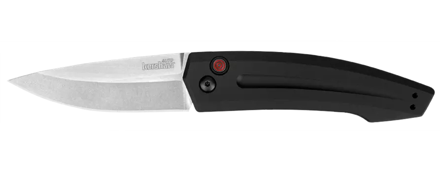 Полуавтоматический складной нож Launch 2 - Kershaw 7200, сталь Crucible CPM® 154, рукоять анодированный алюминий, чёрный