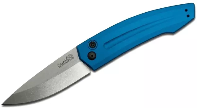 Полуавтоматический складной нож Launch 2 - Kershaw 7200BLUSW, сталь Crucible CPM® 154, рукоять анодированный алюминий, синий