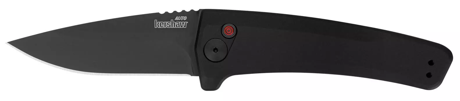 Полуавтоматический складной нож Launch 3 - Kershaw 7300BLK, сталь Crucible CPM® 154, рукоять анодированный алюминий, чёрный