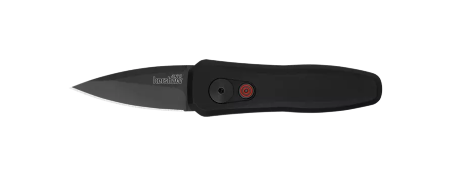 Автоматический складной нож Launch 4 - Kershaw 7500BLK Black, сталь Crucible CPM® 154, рукоять анодированный алюминий, чёрный