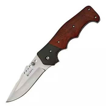 Полуавтоматический складной нож Natural 2 - Cocobolo with G10 Bolster, CRKT 7080W, сталь 8Cr13MOV, рукоять дерево кокоболо