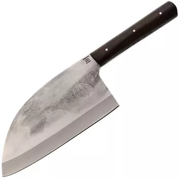 Сербский топорик для мяса, сталь 95Х18, профессиональный кухонный топорик, рукоять граб