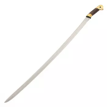 Шашка степовая двудолая с резьбой